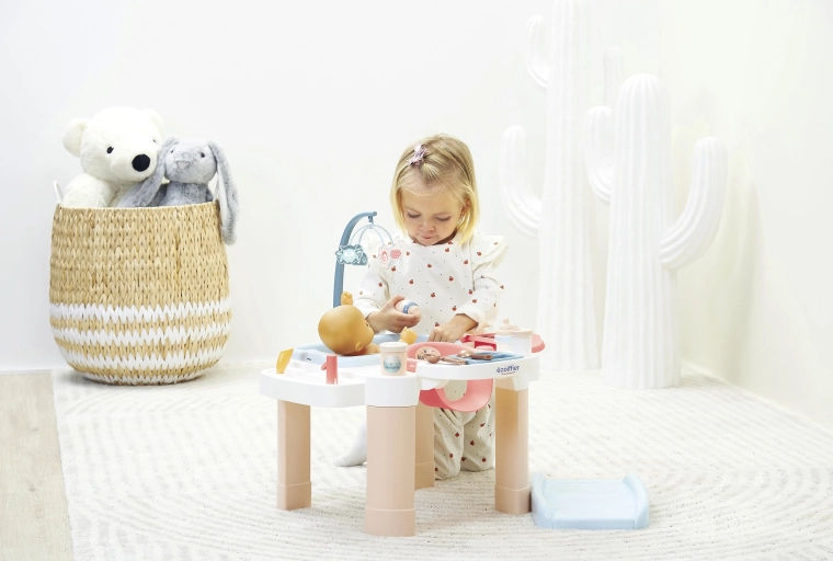 Stabilní a bezpečné provedení v pastelových barvách