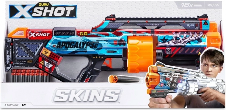 X-Shot Skins Last Stand pěnový blaster (16 šipek)