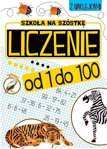 Pracovní sešit: počítání od 1 do 100 (polsky)