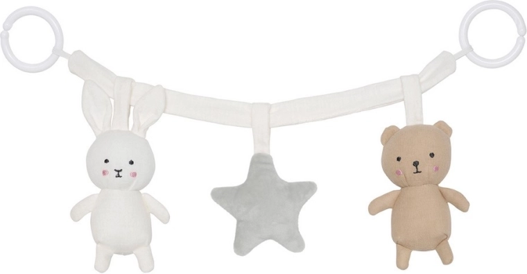 Jabadabado hračka na kočárek Teddy & Bunny