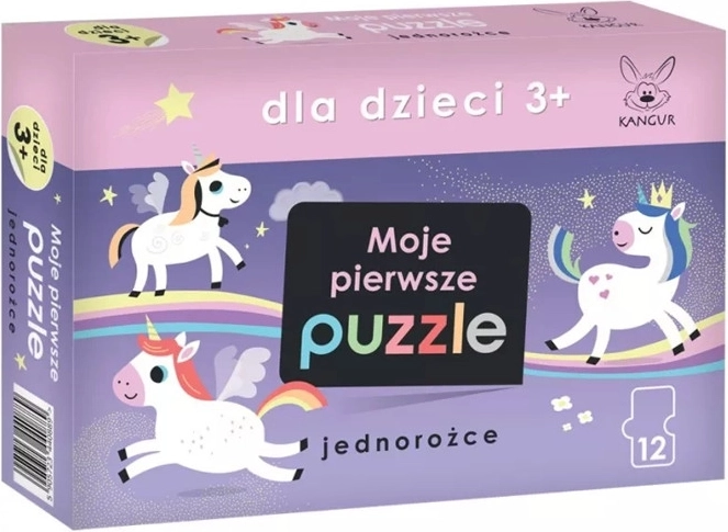 Moje první puzzle Jednorožci 3+