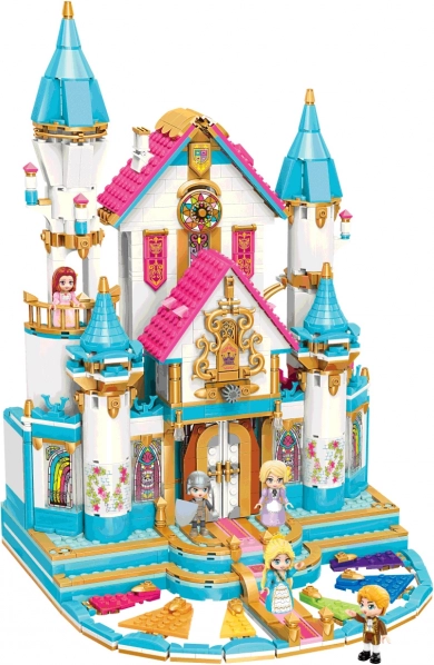 Qman Princess Leah zámecký ples stavebnice