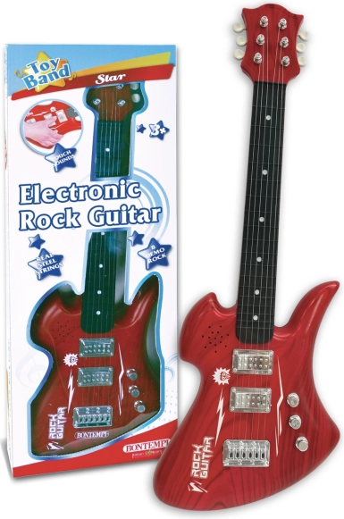 Bontempi rocková kytara červená