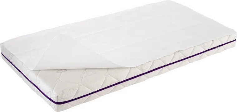 Träumeland nepropustná flanelová podložka do postýlky 60 × 120 cm
