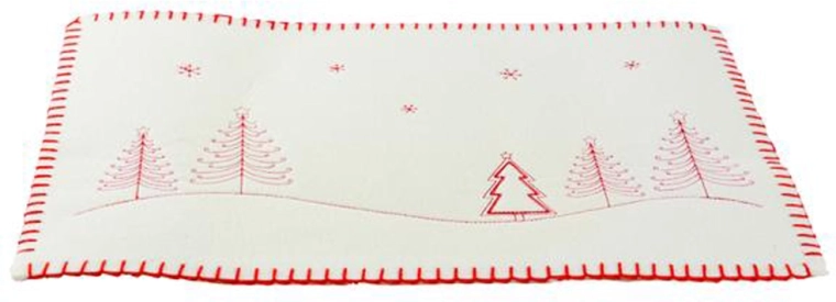 Plstěné vánoční prostírání TORO 45 × 35 cm – mix barev