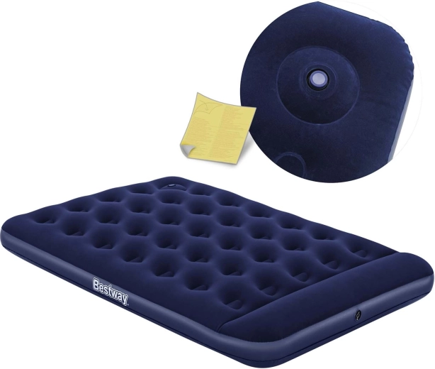 Nafukovací matrace s vestavěnou nožní pumpou 191 × 137 × 28 cm Bestway