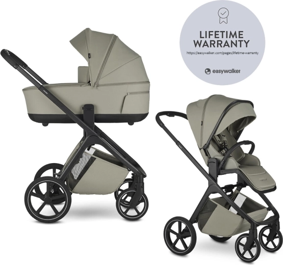 Easywalker kombinovaný kočárek Zoey sage green