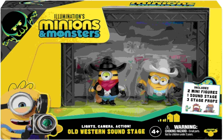 Mimoni 3 mini figurky 2pack (assort) - 1 kus
