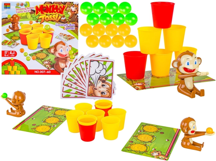 Zručnostní hra Crazy Monkey – tref do cíle