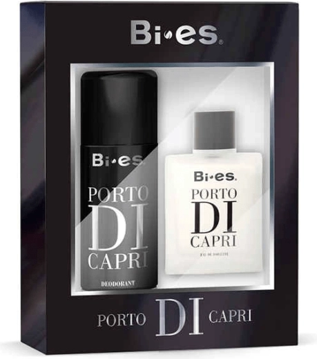 Bi-Es Porto di Capri pánská dárková sada – deodorant 150 ml + voda po holení 100 ml