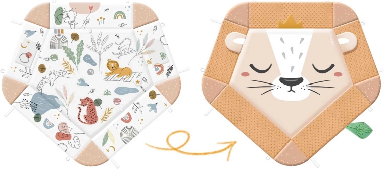 Oboustranná XXL deka se zvedacími okraji