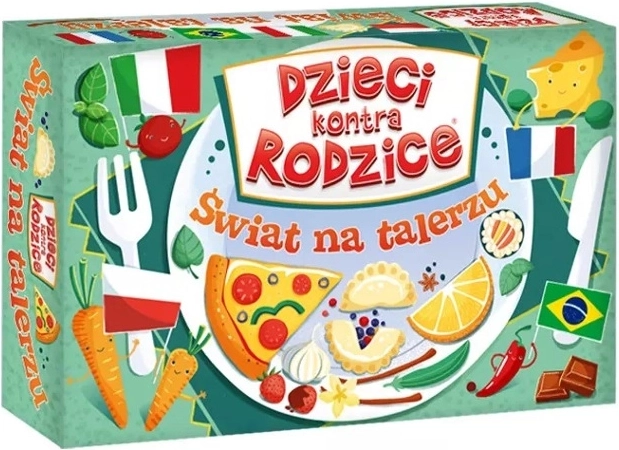 Děti proti rodičům: svět na talíři