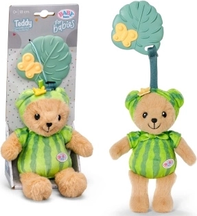 BABY born pro miminka medvídek Teddy melounek, 18 cm