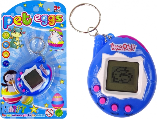 Elektronické zvířátko TAMAGOTCHI – modré