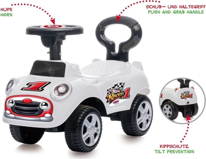 JAMARA odrážedlo a chodítko Mini Racer 2 v 1 bílé