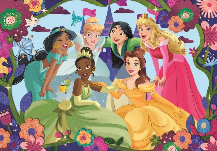 Dětské puzzle Disney princezny – 30 dílků