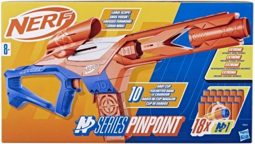 Nerf N Series Pinpoint přesný blástr se zásobníkem a puškohledem