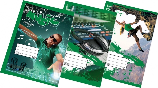 Školní sešit A5 čtverečkovaný PAPÍRNY BRNO