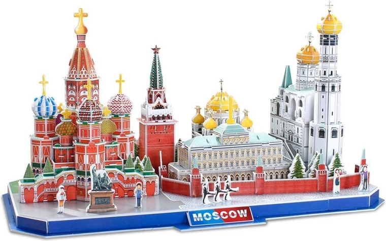 Panorama Moskvy ve 3D