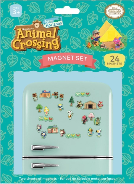 Sada magnetek Animal Crossing, 21 ks