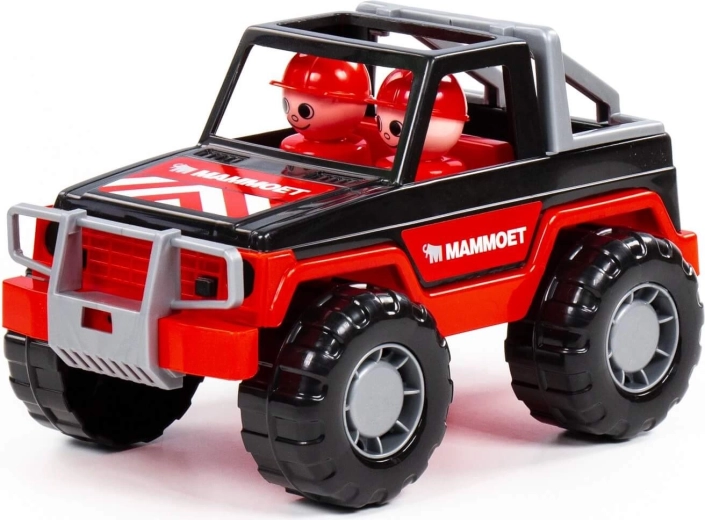 Dětské terénní auto MAMMOET rally jeep - 1 kus