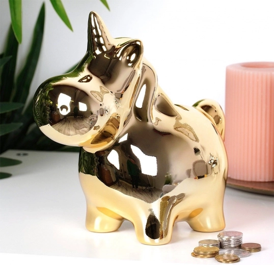 Zrcadlový zlatý lesk pro efektní dekor