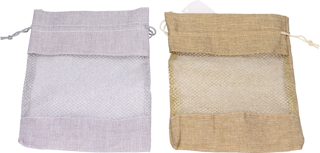 Vánoční organzový sáček 13x18 cm