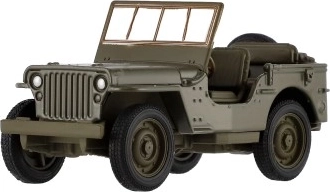 Věrný vojenský vzhled Willys MB 1941