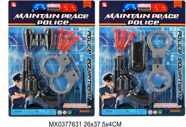 policejní set pro malé policisty