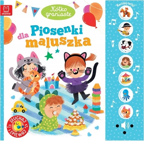 Kolečko hranaté – Písničky pro nejmenší (interaktivní knížka se zvuky)