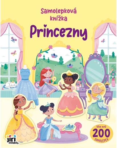 Samolepková knížka Princezny