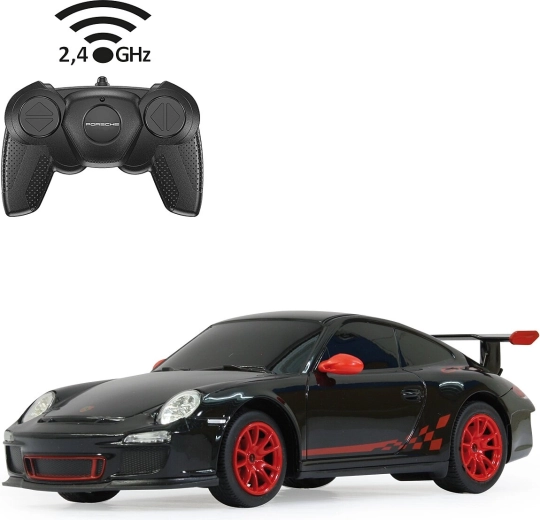 Rádiem řízené auto Porsche GT3 RS 1:24 černé