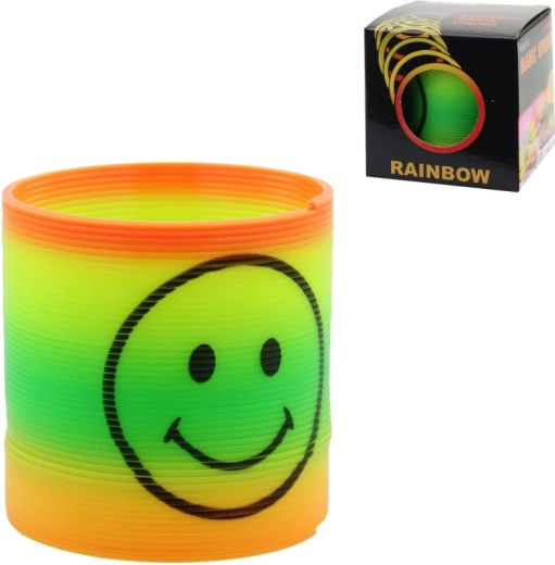 Pružinový smajlík – veselá skákací hračka pro děti