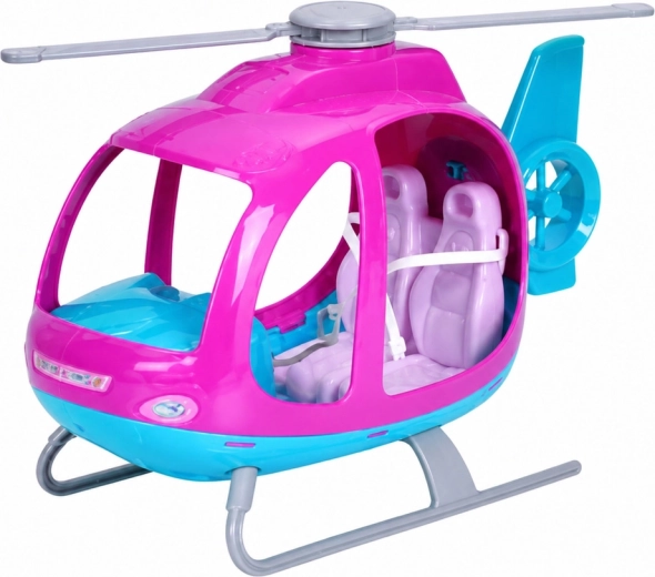 Helikoptéra s otáčející se vrtulí