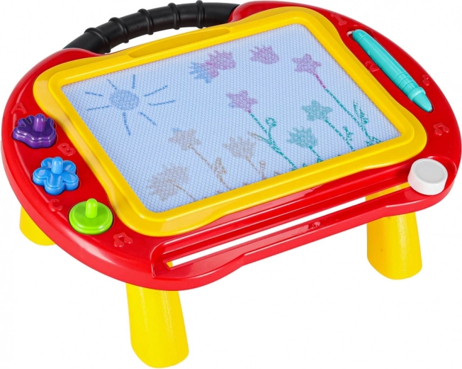 2v1: stabilní stolek i přenosná tabule