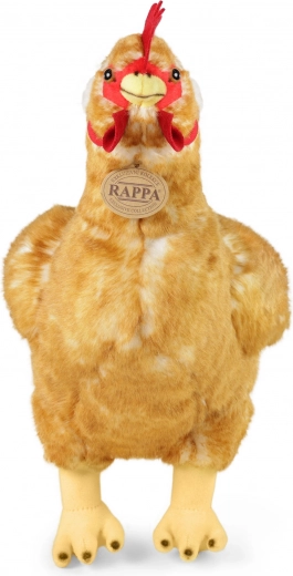 Realistická slepice z hebkého plyše