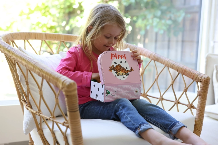 Originální ilustrace Pippi dlouhé punčochy