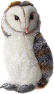 Plyšová Sova Pálená 27 cm