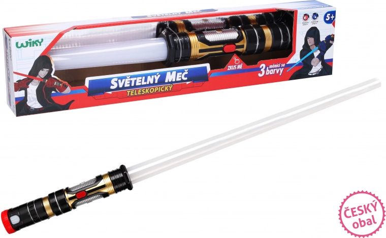 Světelný teleskopický meč