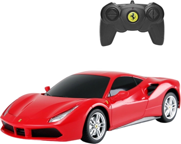 Auto na dálkové ovládání FERRARI 488 GTB 1:24 RASTAR – černé