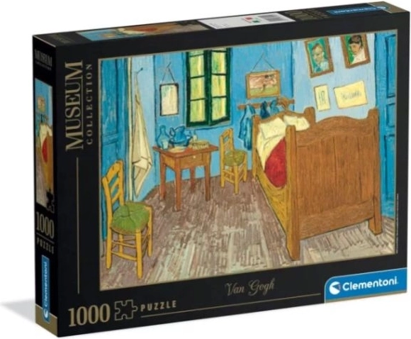 Clementoni Museum Collection puzzle 1000 dílků pokoj v Arles van Gogh