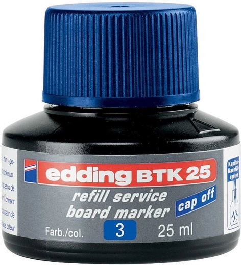 Inkoust Edding BTK 25 modrý – náplň pro tabulové popisovače