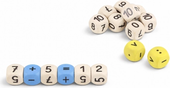 Wissner matematické výukové kostky (16 ks)