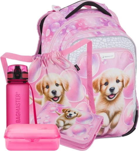 Bagmaster LUMI 26 velký školní set pro prvňáčky – pejsek