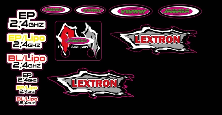Arch obtisků pro Lextron Desertbuggy