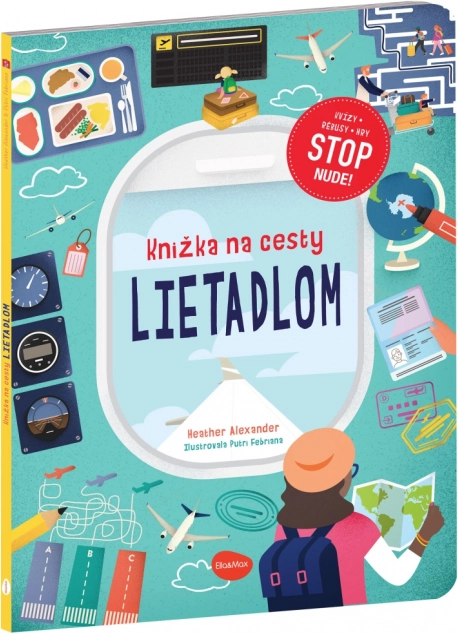 Knížka na cesty letadlem – kvízy, rébusy a hry proti nudě