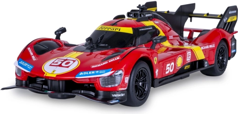 Věrný závodní vzhled Ferrari