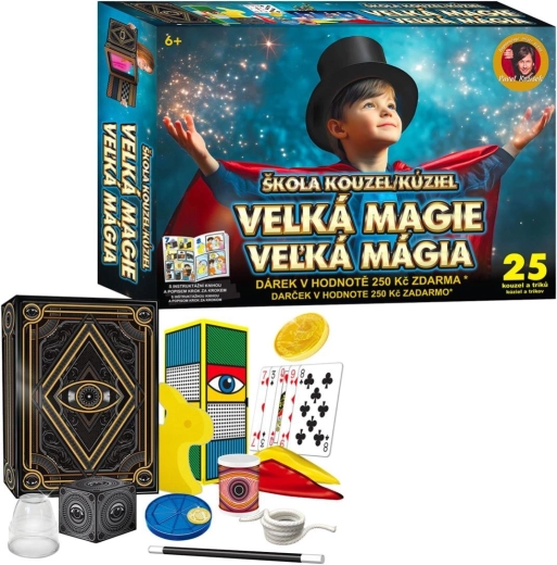 Škola kouzel – Velká magie s 25 triky a dárkem