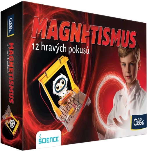 ALBI Science Experimentuj s magnetismem – 12 hravých pokusů