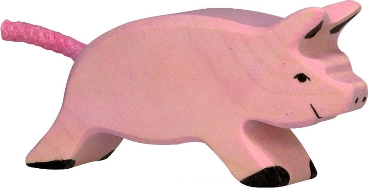 Holztiger prasátko běžící - 1 kus